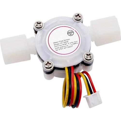 1/4 pipe Impeller water flow sensor coffee machine / water dispenser hall pulse flow meter