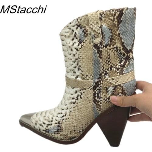 MStacchi Women's Rubber Boots