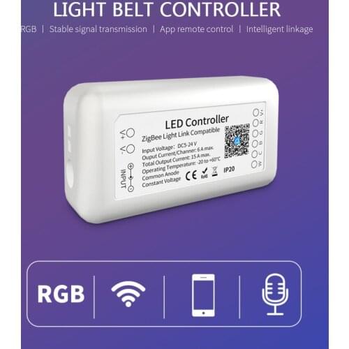 New 15A Tuya Zigbee 3.0 RGB+CCT Wifi Smart Switch Wireless Switches Smart Home Automation Compatible Controller For Amazon 2021