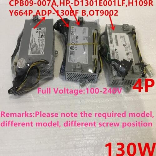 New PSU For Dell Vostro 320 130W Power Supply CPB09-007A HP-D1301E001LF H109R Y664P ADP-130BF B OT9002
