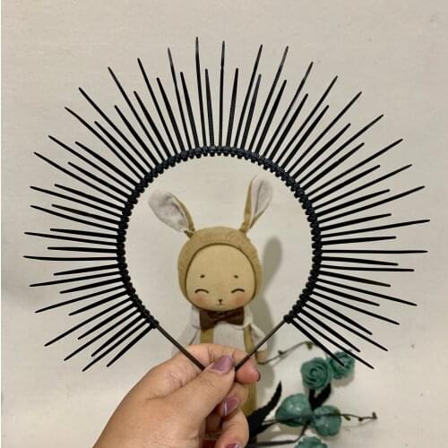 Sunburst Crown Halo crown Goddess Crown Headband Festival crown Festival headpiece Met Gala Crown Cosplay party Baby Gift