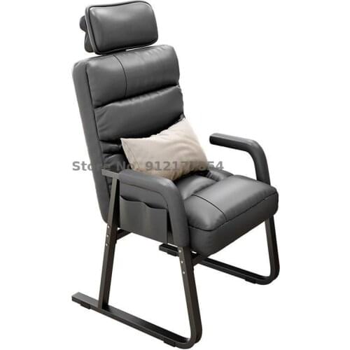 Simple Modern Office Chair Study Leisure Desk Boss Computer Chair Backrest Home Sofa Seat