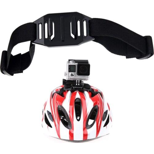 Vented Helmet Adjustable Strap Belt Holder Mount for GoPro Hero 9 8 7 6 5 4 Session Yi 4K Sjcam Sj4000 Eken H9r Action Camera