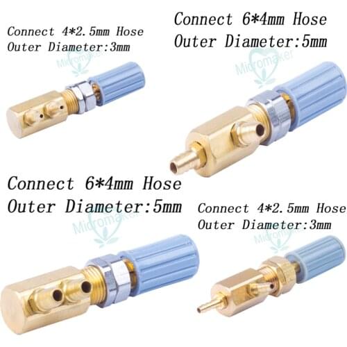 5PCS Dental Regulating Control Valve NEW for Dental Chair Turbine Unit Tool Dental Equipment Accessories