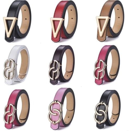 Fashion Collocation Childrens New Belts Luxury Brand Designer Metal Buckle Belt Childrens Belt Boys Girls Jeans Waistband 80CM