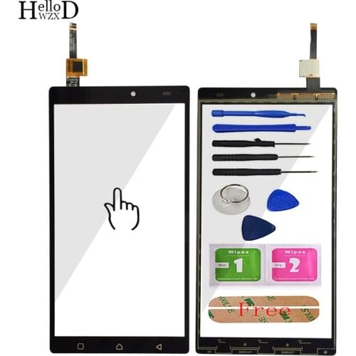 Mobile Touch Screen For Lenovo Vibe K4 Note A7010a48 A7010 X3 Lite Touch Screen Glass Digitizer Panel Sensor Tools Adhesive