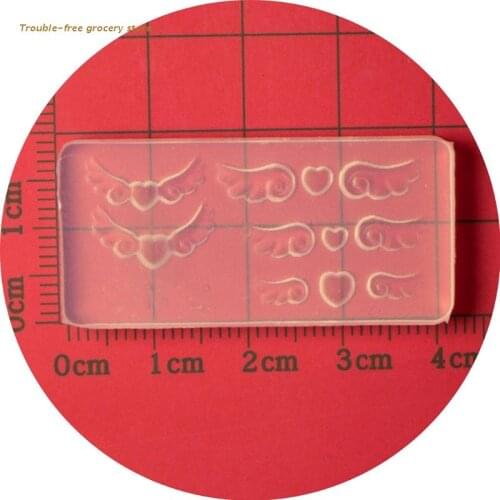 3D Angel Wing Silicone Nail Art Mould for Nail DIY Decoration Tools for Girl