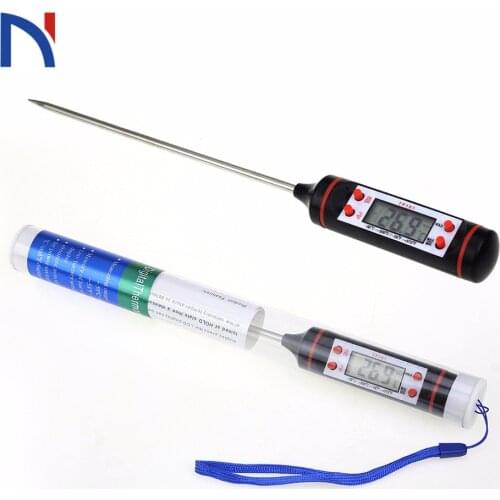 Tp-101 Digital Meat Thermometer Cooking Food Kitchen BBQ Probe Water Milk Oil Liquid Oven Thermometer Digital Tp101 Digital Meat