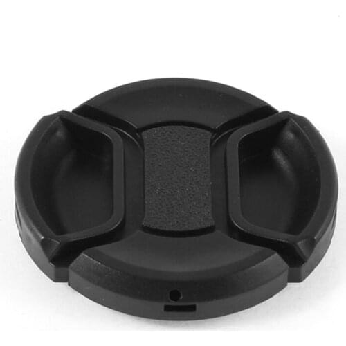 Top Deals Universal 46mm Center Pinch Front Lens Cap for DSLR Camera