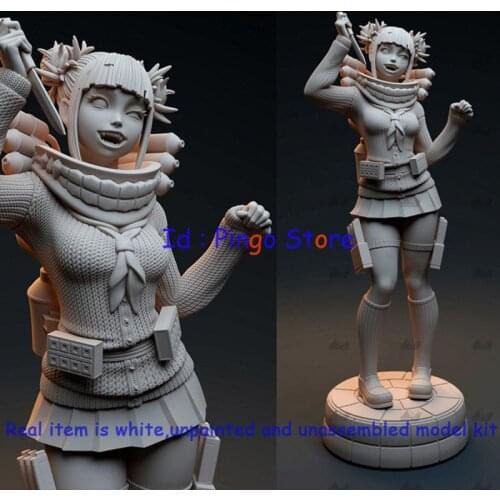 Wong Work Unpainted 25cmH 3D Printing Unassembled Garage Kits GK Model Kit Figure Statue TTG-210428-12