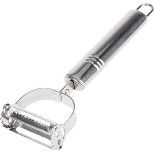 1PC Multifunctional Stainless Steel Potato Carrot Cutters Vegetables Zester Kitchen Cooking Tools Zester Grater KC1450