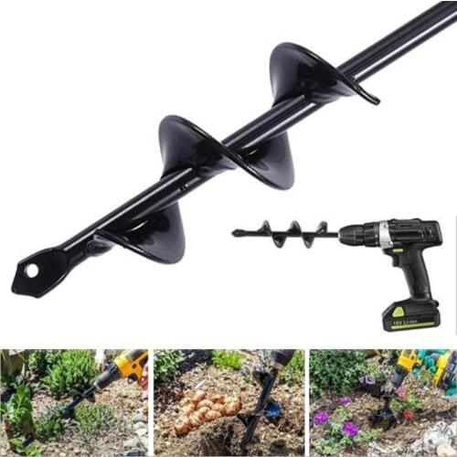 1pcs Earth Auger Hole Digger Tool Garden Planting Machine Drill Bit Fence Borer Post Post Hole Digger Garden Auger Yard Tool