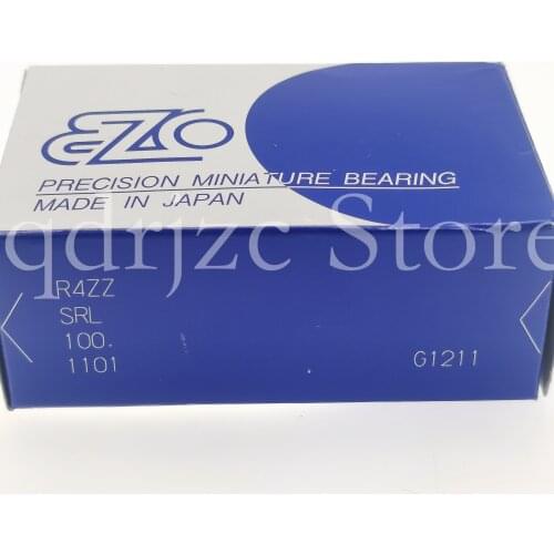 (10 PCS)EZO inch ball bearing R4ZZ R4Z Y1/4ZZ RF8020 R4SS R4CHH 6.35mm X 15.875mm X 4.978mm