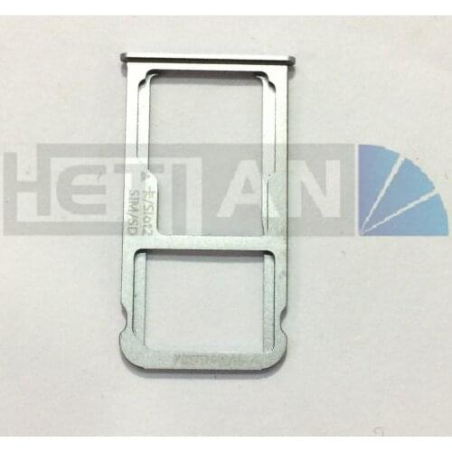10PCS New Nano SIM Card Tray Micro SD Card Holder Slot Adapter Parts For Huawei Mate 8 Moible phone Mate8