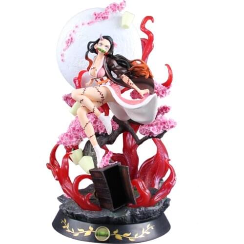 31cm Anime Demon Slayer Kimetsu no Yaiba Kamado Nezuko GK Statue PVC Action Figure Model Toy Adult Collectible Model Doll Gift