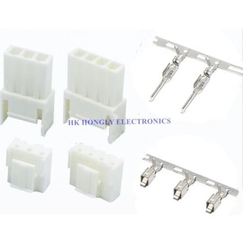 50 sets VH3.96mm VH 3.96mm Male Housing Female Housing Male Terminal Female Terminal VH3.96 2P 3P 4P Connector