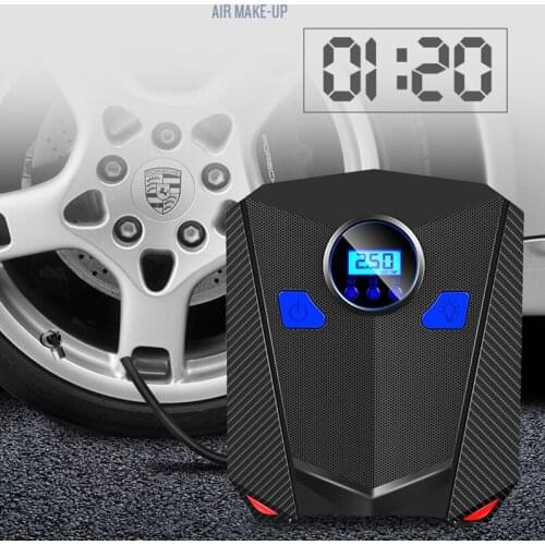 New Digital Tire Inflator Pump DC 12 Volt Car Portable Air Compressor Pump 150 PSI Auto Aire Pump for Car Motorcycle LED Light