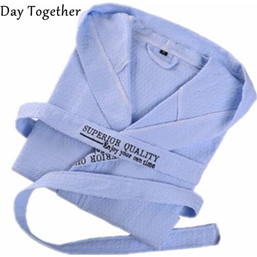 Day Together Hooded Robes For Men