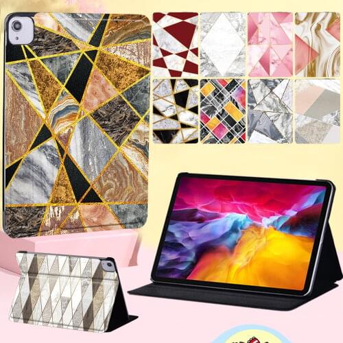 For Apple IPad Air 4 2020 10.9 Inch Anti-fall Protective Case Shape Pattern Series Leather Tablet Cover Case Tablet Accessories
