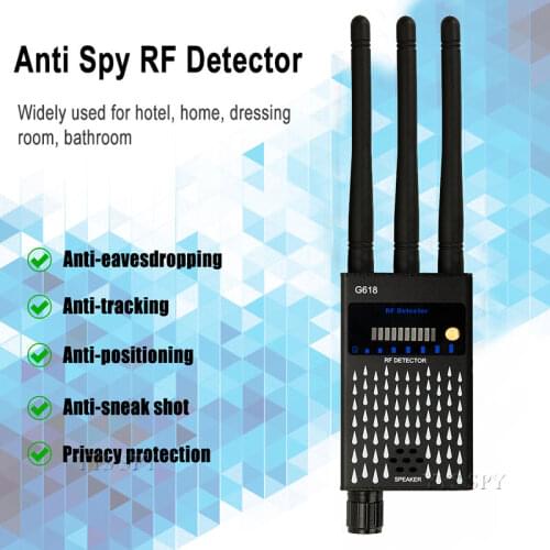 GSM GPS Signal Wireless Detector Professional RF Micro Wave Sensor Anti-candid Camera Finder Tracker Security Alarm Detection