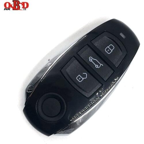 HKOBDII New Remote Car Key 3 Buttons 434MHZ For Volkswagen VW Touareg Smart Card