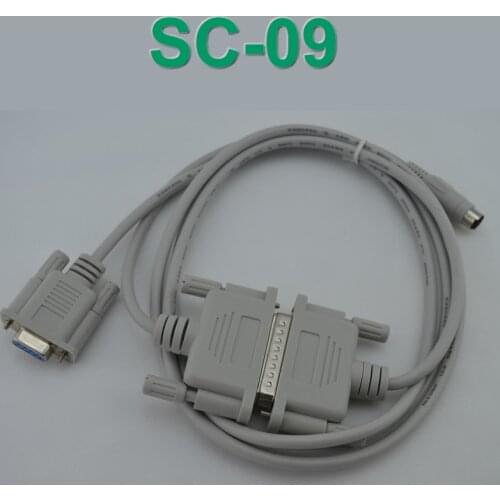 SC-09 RS232 interface Programming cable for MELSEC-FX PLC (FX1N/2N/3S/3G/3U),HAVE IN STOCK