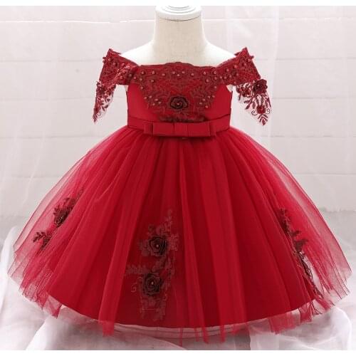 Summer Dress Baby Girl Dress 1 Year Birthday Dress Girl Party Wedding Dress Tutu Princess Dress For Girl Children Vestidos 1-2Y