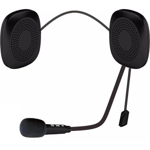 Motorcycle V5.0 Bluetooth Wireless Anti-Interference Helmet Headset Hands Free Intercom For Long Battery Life Dropshipping