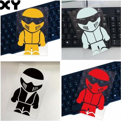 Motorbike Stickers Stig Automobiles Decals Reflective Cute Car Sticker Funny Cartoon Stickers Drop Shipping