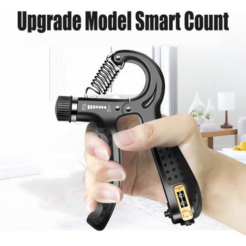 New Adjustable Handle Strengthener Counter Finger Gym Muscle Fitness Training Wrist Gripper Hand Exercise