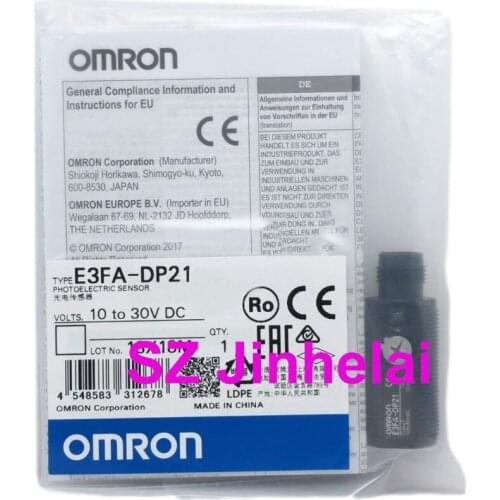 OMRON E3FA-DP21 Authentic Original Photoelectric Switch Sensor PNP