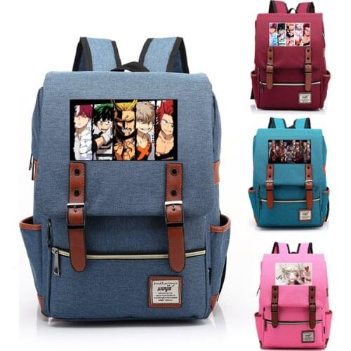 Anime Boku No Hero Academia Cosplay Backpack My Hero Academia Izuku Midoriya Rucksack Teenagers Schoolbag Shoulder Bags