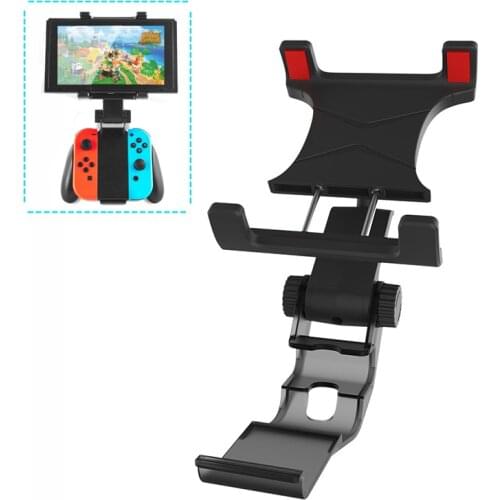 Foldable Handle Bracket Clip Holder for Nintendo Switch Console Joycon Controller Mount Clip Game Clamp for Switch Controller