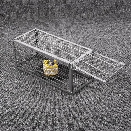 Smart Self-locking Rat Trap Reusable Heavy Duty Mouse Pest Animal Mice Hamster Cage Control Bait Rodent Repeller Catch MouseTrap