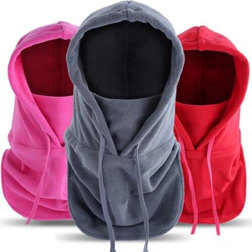 Unisex Winter Warm Adjustable Windproof Outdoor Sports Skiing Scarf Cap Hat Couples Face Protection Parent-Child Headgear