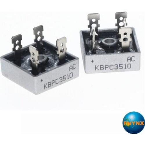 50PCS/Box Rectifier Bridge KBPC3510 35A/1000V Excerlent Quality With High Withstand Voltage And Current