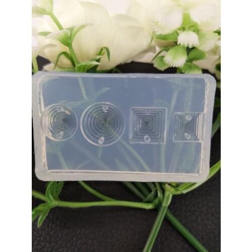 2017 Mold transparent Epoxy Resin Jewelry molds for jewelry Nail Art Decoration DIY Design Nail Tool