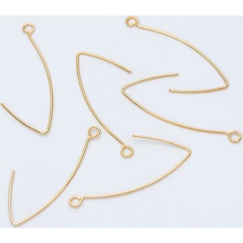 Earrings Making Accessories Golden Geometrically Adjustable Earrings Base Connectors Linker 20pcs/lot DIY Fashion Drop Earrings