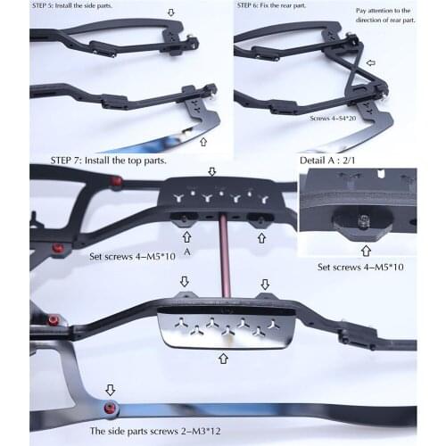 For 1/10 ARRMA SENTON 3S RC Car Shell Based Nylon Roll Cage for 1/10 ARRMA SENTON 3S RC Car Accessories