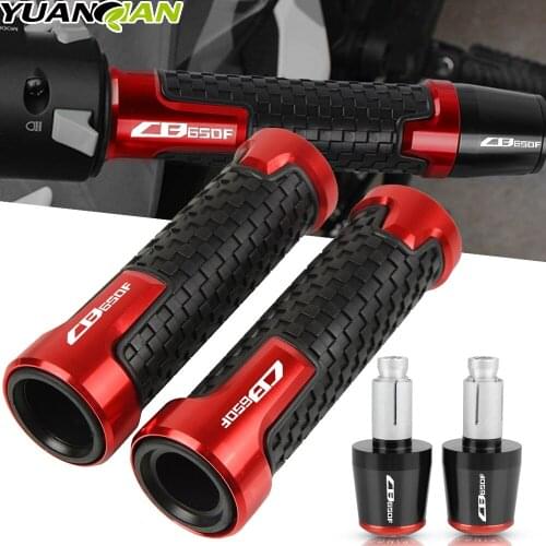 For Honda CB650F CB 650F 2014-2021 Motorcycle CB650 F 7/8" 22MM 2015 2016 2017 2018 2019 20 Handlebar Hand Grips Handle Bar Ends