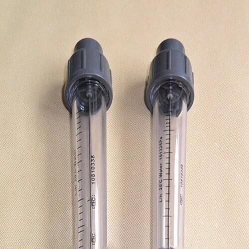 LZS-15 (10-100 L/H Short tube) Pipeline water rotameter flow meter flowmeter Tools Measurement Instruments FlowMeters LZS15