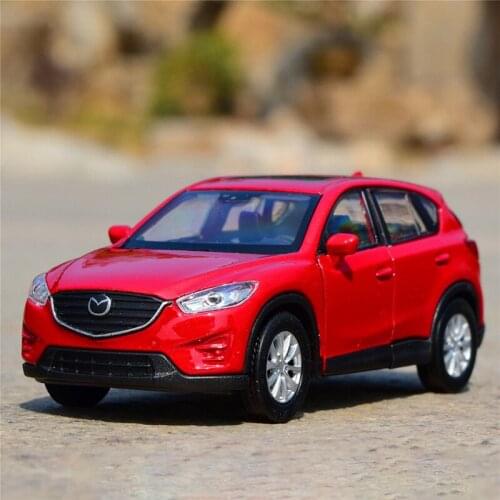Diecast 1:36 Scale Changan Mazda CX-5 Alloy Car Model Collection Souvenir Ornaments City SUV Off-road Vehicle Gift