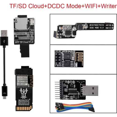 BIGTREETECH Module TF Cloud/SD Cloud+DCDC Mode+BTT Writer+ESP-01S WIFI Module 3D Printer Parts For SKR V1.4/V1.4 Turbo Ender 3/5