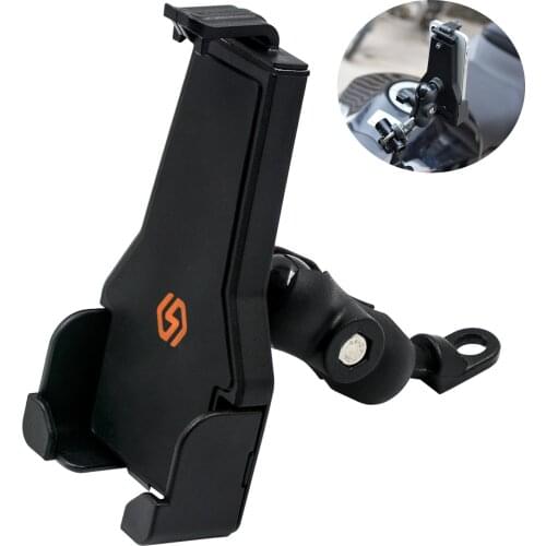 2021 Newest 4.7-7Inch Motorcycle Phone Holder Durable Mounted Handlebar Bicycle Bracket Gps Mount Bracket Motorcycle Accessroy