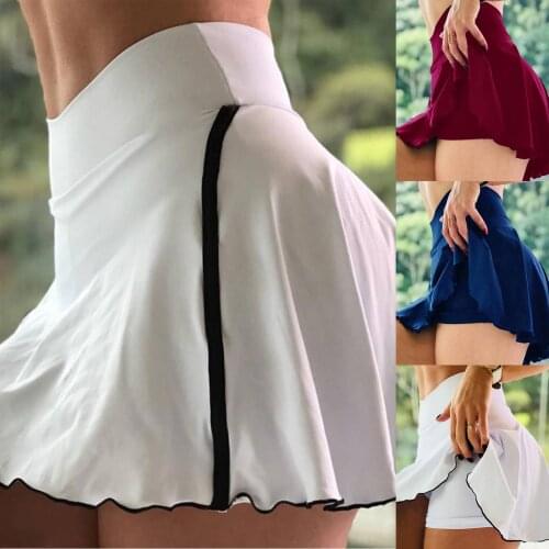Yoga Shorts Sports Women Slim Fit High Waist Short Skirt Fitness Yoga Short Summer Running Tennis Legging Workout Gym Shorts