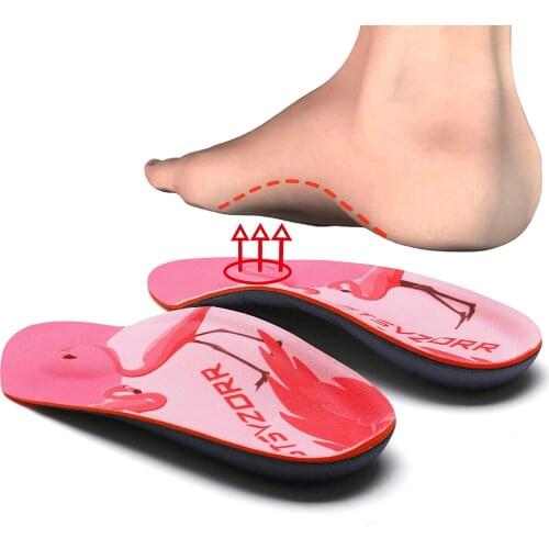 3/4 Arch Support Insoles Comfortable Orthotics Insert Suitable for Heel Pain,Flat Feet,lantar Fasciitis,Arch or Foot Fatigue