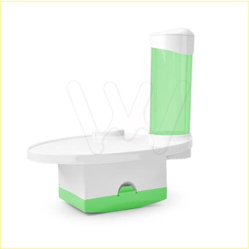 Dental Chair Scaler Tray 3IN1 Disposable Cup Storage Holder With 45mm Paper Tissue Box