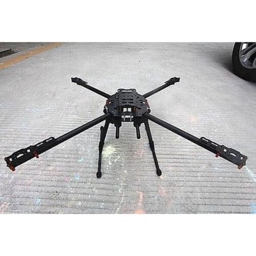 RCMOY 650 Foldable 3K Carbon Fiber Quad Copter Frame TL65B02