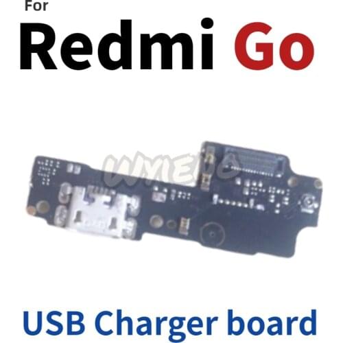 Wyieno For Redmi GO Charger Port Board USB Dock Charging Connector Flex Cable Microphone Mic Plug Replacement Parts + Tracking