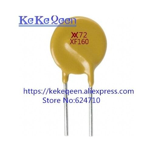 10PCS/LOT Self Recovery Fuse RXEF160 PPTC 72V 1.6A 1600MA PTC